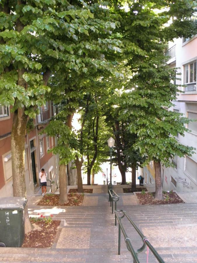 Sunny Orange Garden Apartment In Central Lissabon Exterior foto
